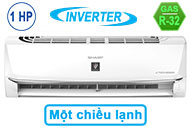 Máy lạnh Sharp 1 HP Inverter AH-XP10WMW tích hợp công nghệ Plasmacluster Ion